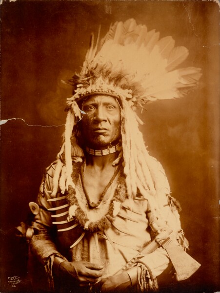 Edward S. Curtis, Dakota Chief, North Dakota [Native American Man]