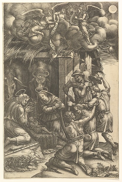 Giorgio Ghisi, The Adoration of the Shepherds