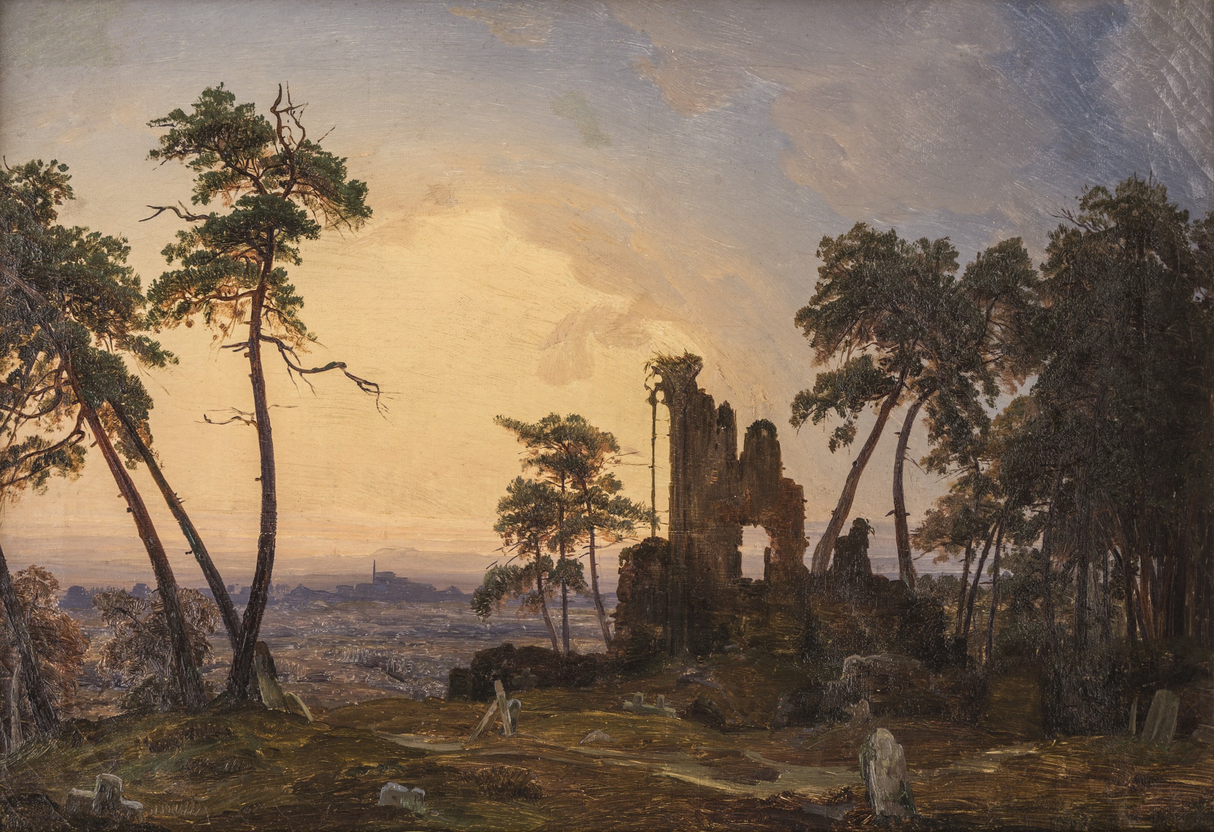 August Wilhelm Schirmer, Märkische Waldlandschaft